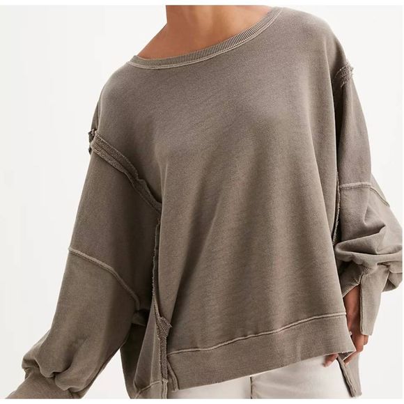 Free People Tops - FREE PEOPLE WE THE FREE CAMDEN DOLPHIN D GR F NWT